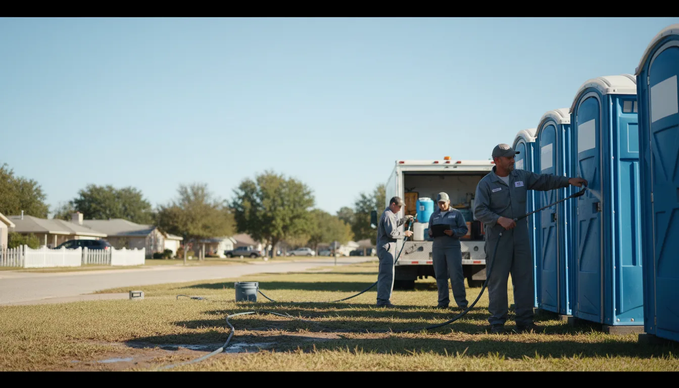 Long-Term Portable Toilet Rental in Cecil, WI near me